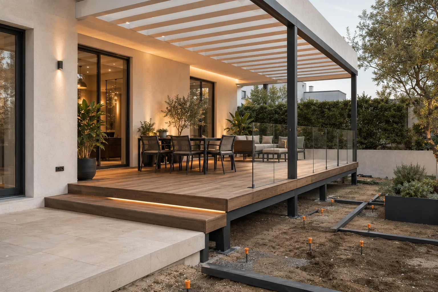 Living space connected to a terrace in a Valencia home