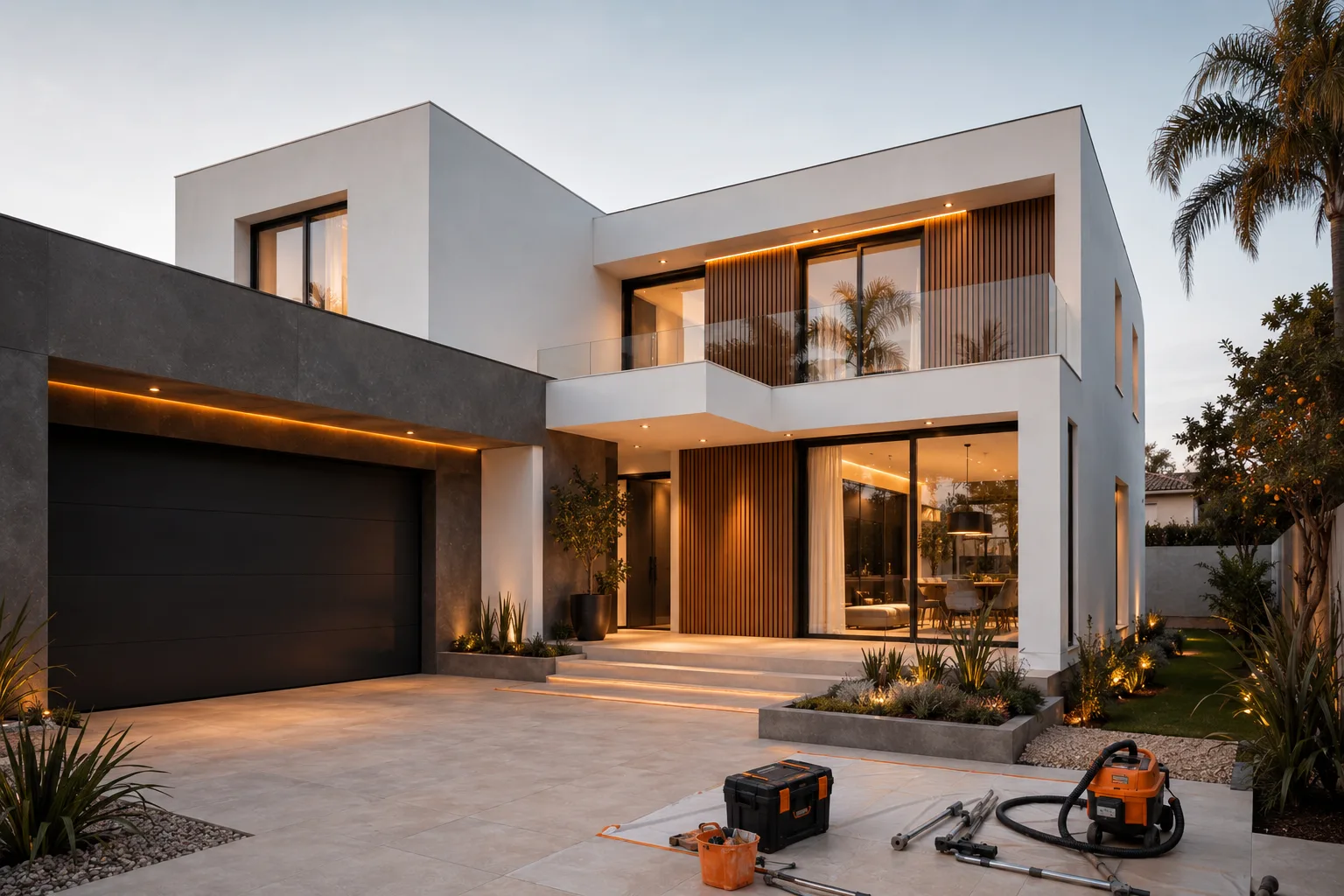 Turnkey villa with pool and garden built in Valencia