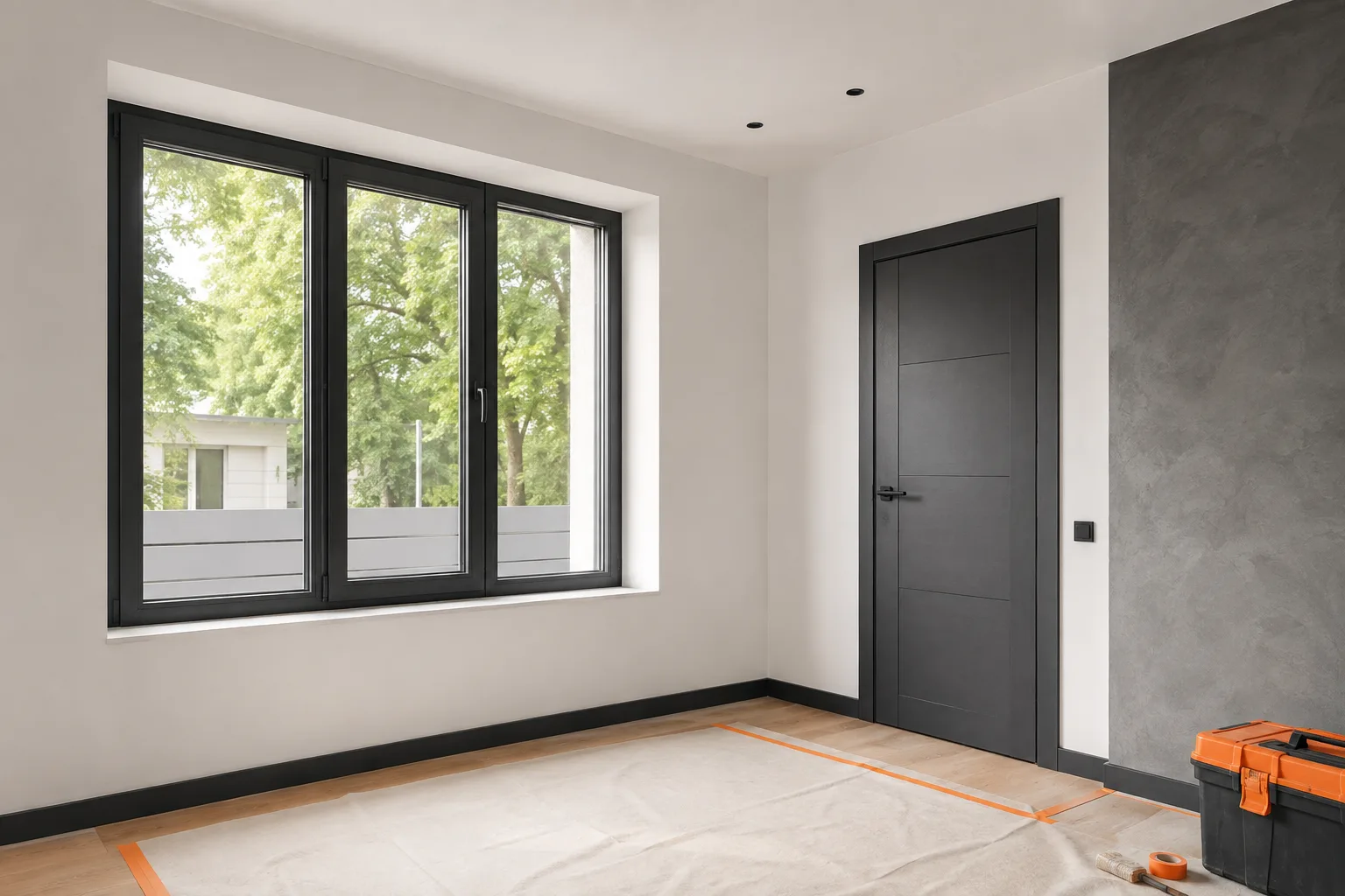 Valencia apartment after window and door replacement